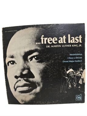 DR MARTIN LUTHER KING JR Free At Last Vinyl LP 1968 Gordy GLP 929 Spoken Word